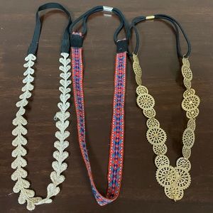 Bundle of 3 headbands